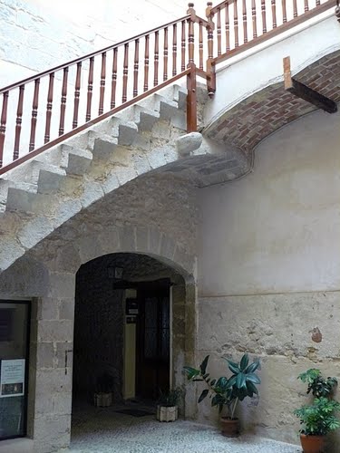 Interior Del Palau Borrull. Sant Mateu (CastellÃ³). Agos/2010