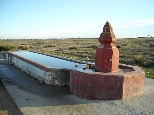 Ahillones. Abrevadero A La Salida Del Pueblo. Diciembre 2008