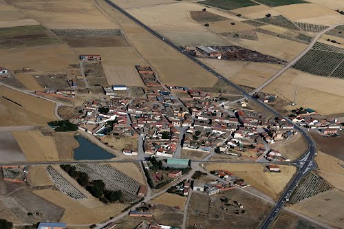 Vista Aérea De Aldeanueva Del Colonal