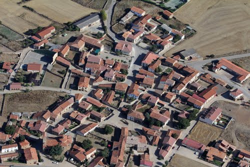 Vista Aérea De Almajano