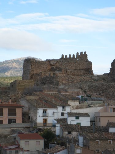 VISTA DEL CASTILLO DE ARANDA DEL MONCAYO