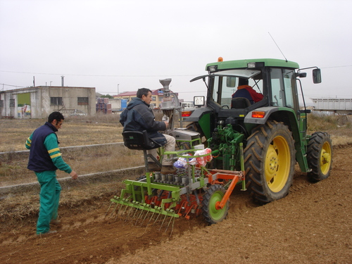 Sembrando Con Un Jonh Deere