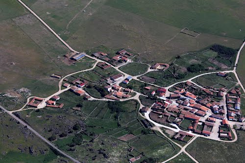 Vista Aérea De Berrocal De Huebra