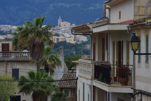 Blick Von Burger Auf Campanet