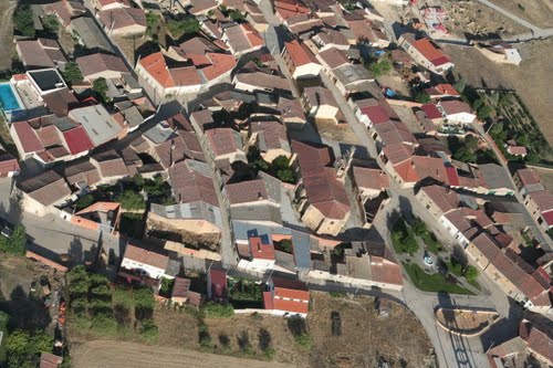 Vista Aérea De Casaseca De Campeán