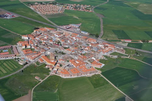 Vista Aérea De Castellanos De Moriscos