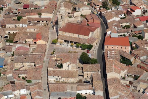 Vista Aérea De La Iglesia De La Concepción De Castromonte