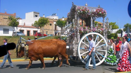 Al Rocio Con La Hermandad De La Puebla Del Rio, 2010