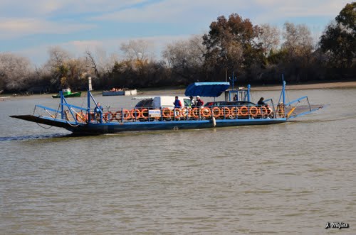 Barcaza Para Cruzar El Rio Guadalquivir - Coria Del Rio (Sevilla) -2012