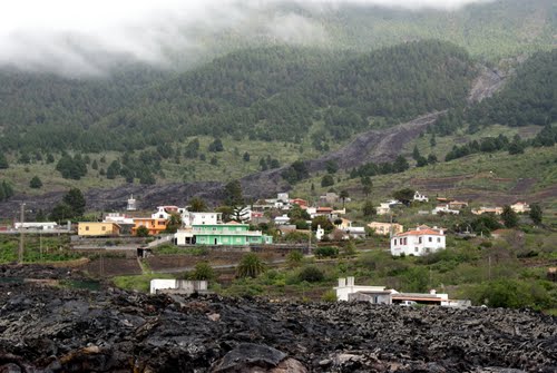 La Palma. RÃo De Lava Del Volcán San Miguel. Erupción De 1949