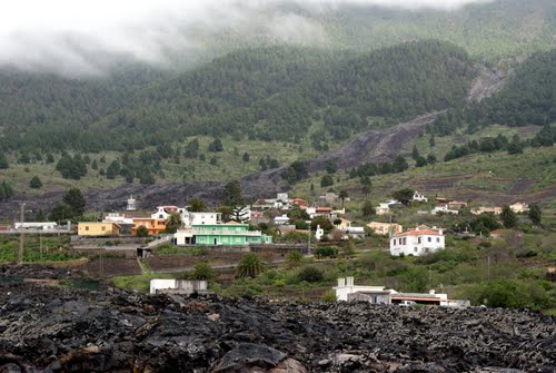 La Palma. RÃ­o De Lava Del VolcÃ¡n San Miguel. ErupciÃ³n De 1949