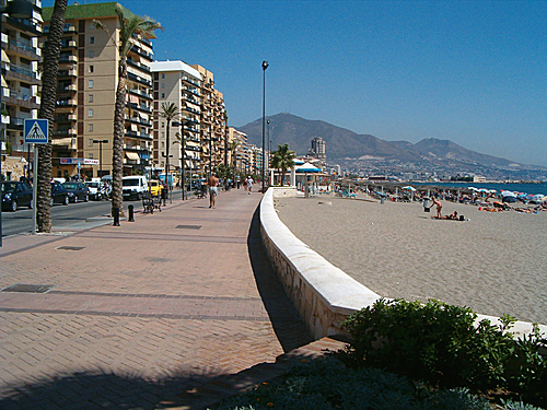 2005.08. - Fuengirola, Promenad