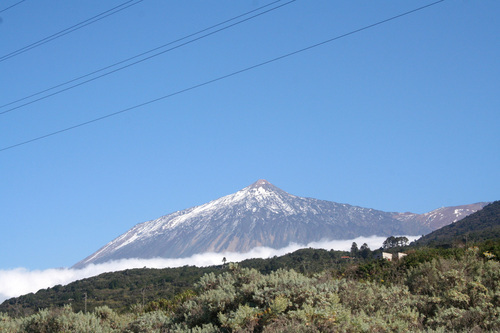 Zwischen San Bernardo Und Los Silos Blick Zum Teide 02.04.2007