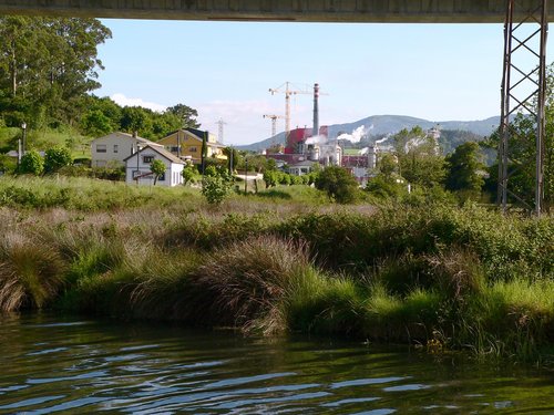 Navia Asturias Vista De La Papelera