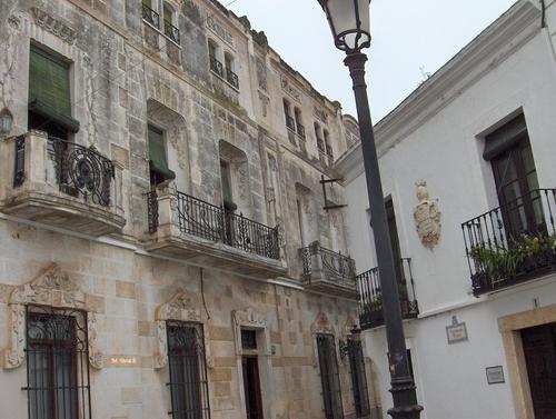 Olivenza.Casas Solariegas De La Antigua Nobleza Oliventina.Calle Moreno Nieto.