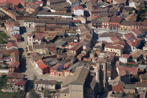 Vista Aérea De Palacios De Riopisuerga
