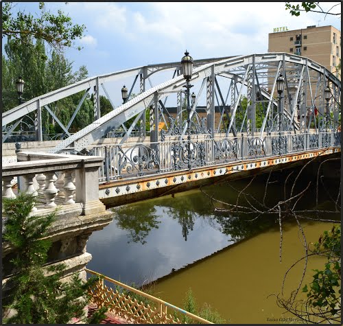 El Centenario Puente De Hierro - RÃ­o  CarriÃ³n