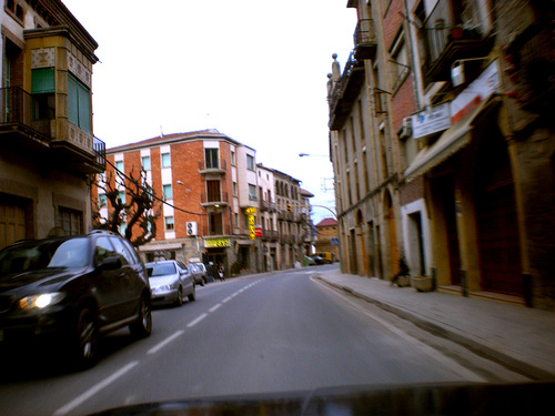 C-14, Carretera De La Seu D´Urgell, Cataluna, Espana, 03-01-2009.