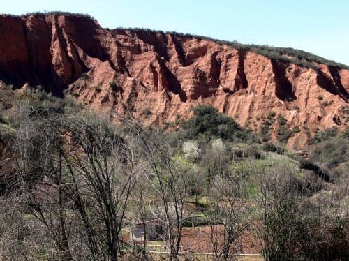 PUEBLA DE VALLES (Sierra Norte-Guadalajara). 2011. 06. Cárcavas.