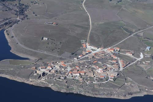 Vista Aérea De Salvatierra De Tormes