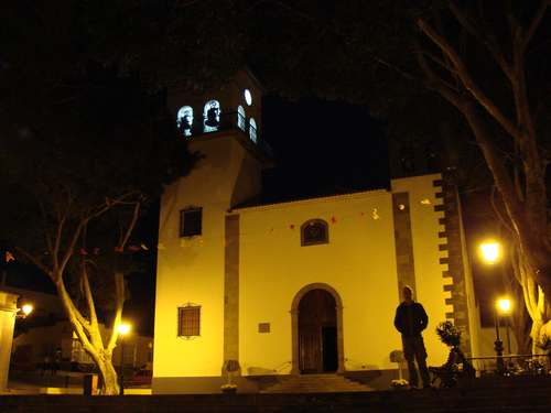 Church Of San Miguel At Night
