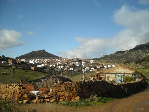 Panorámica De Santa Eufemia, Municipio Con Intenso Pasado Medieval. Tierra Fronteriza Entre Los Dominios Cristiano Y Musulmán. Diciembre De 2009