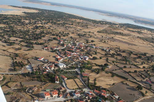 Vista Aérea De Sardon De Los Frailes