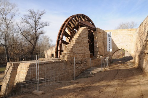 Noria De 16 M. De Radio Monasterio De Rueda, Sástago