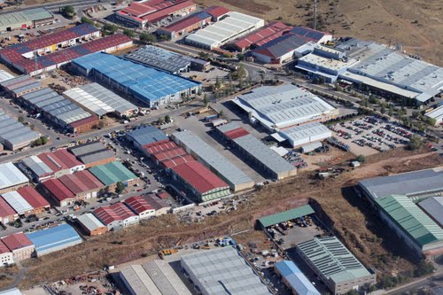 Vista AÃ©rea Del PolÃ­gono Las Casas En Soria