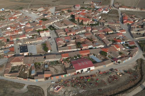 Vista Aérea De Tarazona De Guareña