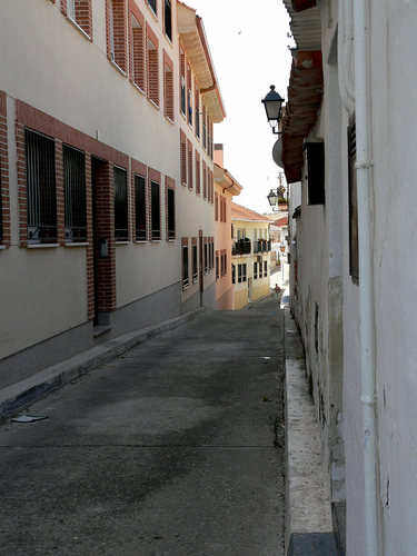 Calle A La Entrada De Valdilecha.