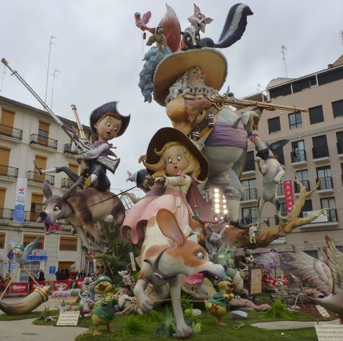 Falla Convento Jerusalen, 1 Premio Fallas 2011. La Festa De Les Falles, Una Festa D´abast Mundial.