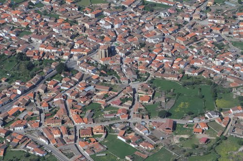 Vista Aérea De Villavieja De Yeltes